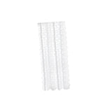 Maxbell Transparent Lace Curtain Decor Privacy Elegant White for Bathroom Patio Yard 100 cmx150 cm