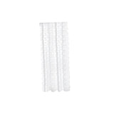 Maxbell Transparent Lace Curtain Decor Privacy Elegant White for Bathroom Patio Yard 100 cmx150 cm