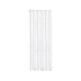 Maxbell Transparent Lace Curtain Decor Privacy Elegant White for Bathroom Patio Yard 100 cmx200 cm