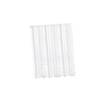 Maxbell Transparent Lace Curtain Decor Privacy Elegant White for Bathroom Patio Yard 150 cmx100 cm