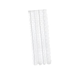 Maxbell Transparent Lace Curtain Decor Privacy Elegant White for Bathroom Patio Yard 150 cmx200 cm