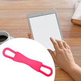 Maxbell Comfortable Hand Strap Finger Grip for 4-8 inch Tablet Reading in Bed Phone Pink