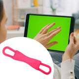 Maxbell Comfortable Hand Strap Finger Grip for 4-8 inch Tablet Reading in Bed Phone Pink