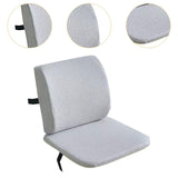 Office Chair Cushion Backrest Memory Foam for Desk Chair Long Sitting Gaming