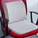 Office Chair Cushion Backrest Memory Foam for Desk Chair Long Sitting Gaming