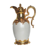 Arabic Insulated Thermal Coffee Carafe Gift Party Beverage with Spout Teapot Gold 28cmx32cm