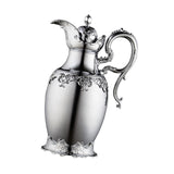 Arabic Insulated Thermal Coffee Carafe Gift Party Beverage with Spout Teapot Silver 20cmx20cm