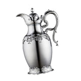 Arabic Insulated Thermal Coffee Carafe Gift Party Beverage with Spout Teapot Silver 20cmx20cm
