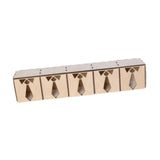 Tie Display Box Wooden for Men Tie Organizer for Vendors Closet Home Bedroom
