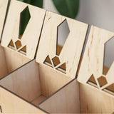 Tie Display Box Wooden for Men Tie Organizer for Vendors Closet Home Bedroom