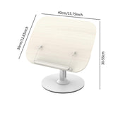 Book Stand for Reading Adjustable Book Holder for Music Sheet Office Kitchen