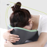 Memory Foam Travel Neck Pillow Massage Table Cradle Multipurpose Face Cradle Green