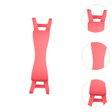 Hand Strap for Tablet Elastic Finger Grip Holder for Airplane Travel Office Pink