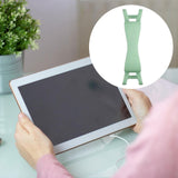 Hand Strap for Tablet Elastic Finger Grip Holder for Airplane Travel Office Green
