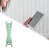 Hand Strap for Tablet Elastic Finger Grip Holder for Airplane Travel Office Green