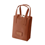 Makeup Bag Zipper Large Capacity Birthday Gifts Toiletry Bag for Girls Women Brown