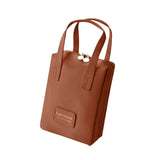 Makeup Bag Zipper Large Capacity Birthday Gifts Toiletry Bag for Girls Women Brown