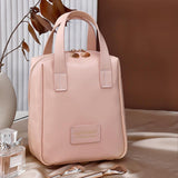 Makeup Bag Zipper Large Capacity Birthday Gifts Toiletry Bag for Girls Women Pink