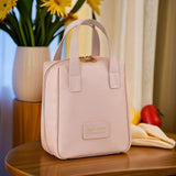 Makeup Bag Zipper Large Capacity Birthday Gifts Toiletry Bag for Girls Women Pink