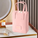 Makeup Bag Zipper Large Capacity Birthday Gifts Toiletry Bag for Girls Women Pink