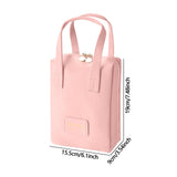 Makeup Bag Zipper Large Capacity Birthday Gifts Toiletry Bag for Girls Women Pink