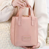 Makeup Bag Zipper Large Capacity Birthday Gifts Toiletry Bag for Girls Women Pink