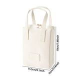 Makeup Bag Zipper Large Capacity Birthday Gifts Toiletry Bag for Girls Women White