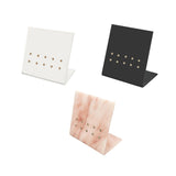 Maxbell Tweezers Stand Collecting Arranging Tabletop False Eyelashes Tweezers Holder White