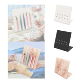 Maxbell Tweezers Stand Collecting Arranging Tabletop False Eyelashes Tweezers Holder White
