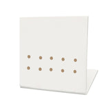 Maxbell Tweezers Stand Collecting Arranging Tabletop False Eyelashes Tweezers Holder White