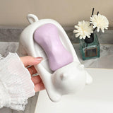 Cat Soap Dish Modern Sturdy Portable Versatile Soap Saver for Travel Camping