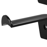 Maxbell 8x Hat Hooks for Wall Modern Baseball Cap Racks for Bedroom Household Office Black