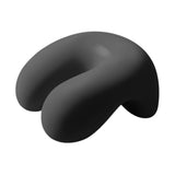 Maxbell Neck Cushion Non Slip Memory Foam for Men Women Desk Sleeping Napping Pillow black