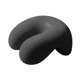 Maxbell Neck Cushion Non Slip Memory Foam for Men Women Desk Sleeping Napping Pillow black