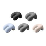 Maxbell Neck Cushion Non Slip Memory Foam for Men Women Desk Sleeping Napping Pillow black