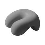 Maxbell Neck Cushion Non Slip Memory Foam for Men Women Desk Sleeping Napping Pillow Dark Gray