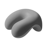 Maxbell Neck Cushion Non Slip Memory Foam for Men Women Desk Sleeping Napping Pillow Light Gray