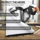 Maxbell Mixer Slider Stand Mixer Accessories Elegant Storage Attachments Sliding Mat Black