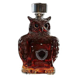 Maxbell Animal Whiskey Decanter Funny Empty Clear Men Gift for Restaurant Hotel Home Owl