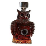Maxbell Animal Whiskey Decanter Funny Empty Clear Men Gift for Restaurant Hotel Home Owl