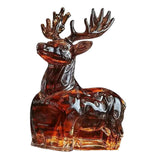 Maxbell Animal Whiskey Decanter Funny Empty Clear Men Gift for Restaurant Hotel Home Deer