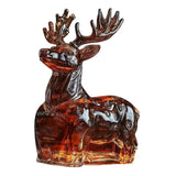 Maxbell Animal Whiskey Decanter Funny Empty Clear Men Gift for Restaurant Hotel Home Deer