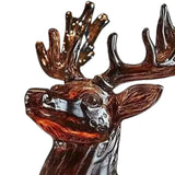 Maxbell Animal Whiskey Decanter Funny Empty Clear Men Gift for Restaurant Hotel Home Deer