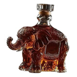 Maxbell Animal Whiskey Decanter Funny Empty Clear Men Gift for Restaurant Hotel Home Elephant