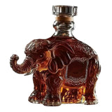 Maxbell Animal Whiskey Decanter Funny Empty Clear Men Gift for Restaurant Hotel Home Elephant