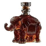 Maxbell Animal Whiskey Decanter Funny Empty Clear Men Gift for Restaurant Hotel Home Elephant