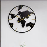 Maxbell Wall Clock Convenient Ornament Compact Decorative for Office Bedroom Kitchen