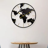 Maxbell Wall Clock Convenient Ornament Compact Decorative for Office Bedroom Kitchen