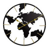 Maxbell Wall Clock Convenient Ornament Compact Decorative for Office Bedroom Kitchen