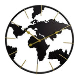 Maxbell Wall Clock Convenient Ornament Compact Decorative for Office Bedroom Kitchen